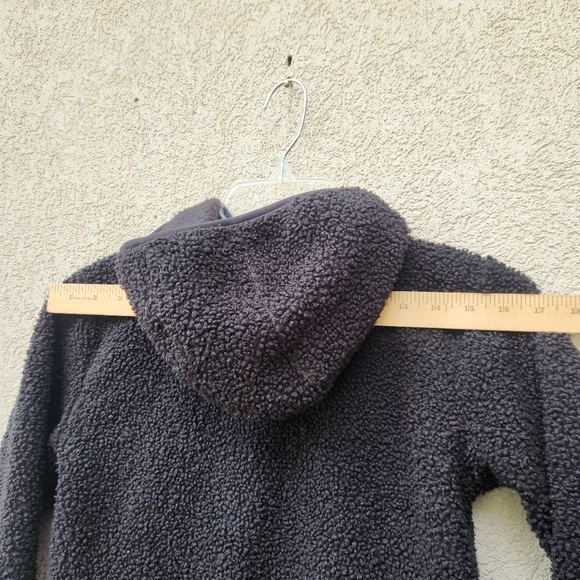 CARHARTT Kids Fleece Hoodie Size 6 Black Pullover Jacket Front Pocket Logo - Picture 10 of 12